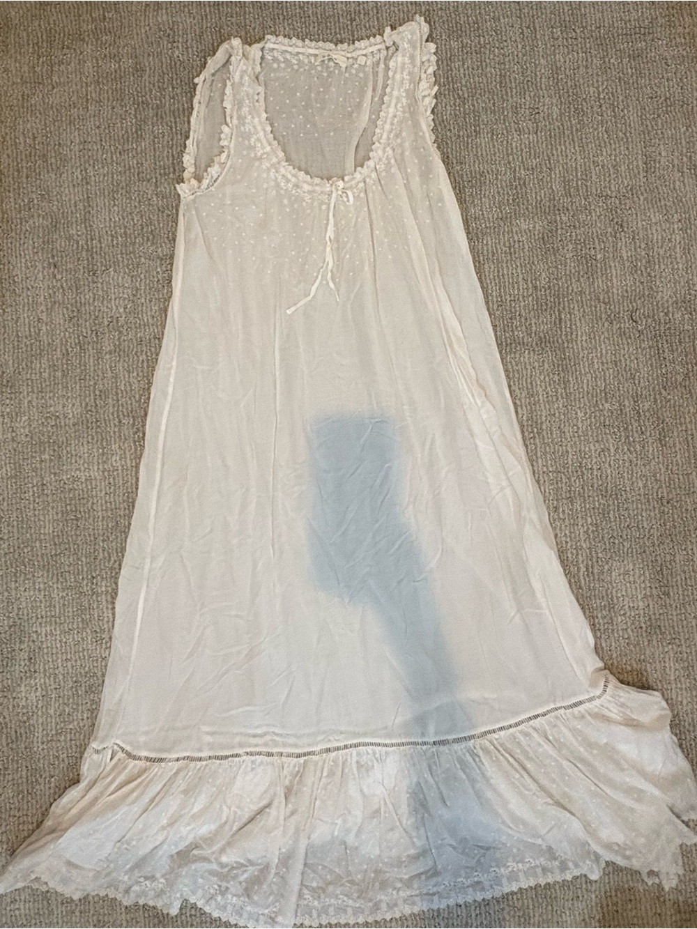 Doen White Maxi Dress